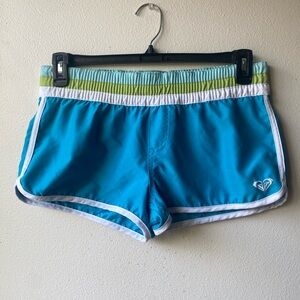 Roxy Blue and Green Women's Swim Shorts never been worn